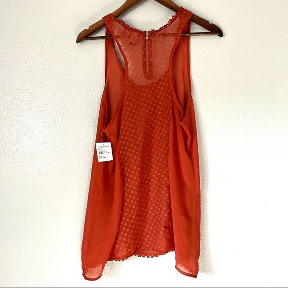 New Love on a Hanger Women’s Sheer Tank Top Size L - Picture 3 of 6